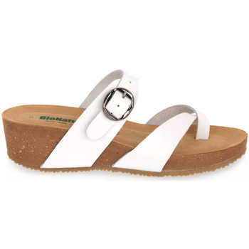 Chaussures Femme Mules Bionatura 729 BIANCO Blanc