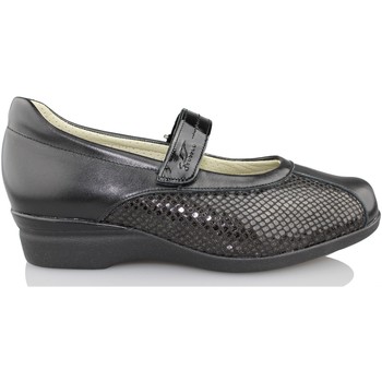 Chaussures Femme Ballerines / babies Dtorres D TORRES danseuse aux pieds très larges Noir