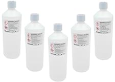 Hexeal Isopropyl Alcohol 5L – 5 x 1L Bottles of 99.9% IPA Disinfectant & Sanitiser – Removes Grime on Phones & Electronics – 