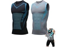 Vitaboost Compression Shirt, Maynox Vitaboost Shirt, 2024 New Version Ionic Shaping Sleeveless Vest for Men