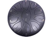 Rain Drum Outdoor | 7 Inch 11 Tones Steel Tongue Drum Rain Drum | Tongue Drum for Children | Hand Drum Musical Glockenspiel I