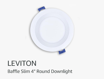 Baffle Slim 4 " Round Downlight