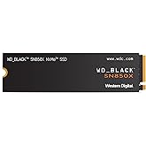 WD_BLACK 1TB SN850X NVMe Internal Gaming SSD Solid State Drive - Gen4 PCIe, M.2 2280, Up to 7,300 MB/s - WDS100T2X0E