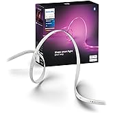 Philips Hue Indoor 10 Ft Smart LED Solo lightstrip Base Kit - 1 Pack - Control with Hue App - Works with Alexa, Google Assist