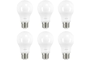 Linkind A19 LED Light Bulbs Dimmable, 60W Equivalent, 2700K Soft White, 9.5W 800 Lumens, E26 Standard Base, UL Listed, Lighti