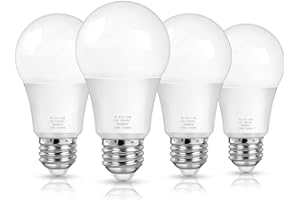 MAXvolador A19 LED Light Bulbs, 100 Watt Equivalent LED Bulbs, Daylight White 5000K, 1500LM, E26 Base, Non-Dimmable, 13W Brig