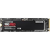 SAMSUNG 980 PRO SSD 1TB PCIe 4.0 NVMe Gen 4 Gaming M.2 Internal Solid State Drive Memory Card , Maximum Speed, Thermal Contro