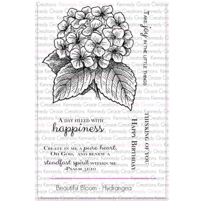 Beautiful Blooms Stamp Set by Kennedy Grace