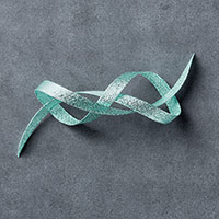 Pool Party 3/8" (1 Cm) Glitter Ribbon