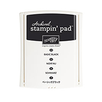 Basic Black Archival Stampinâ€™ Pad