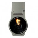 Ghost Rider - Round Money Clip