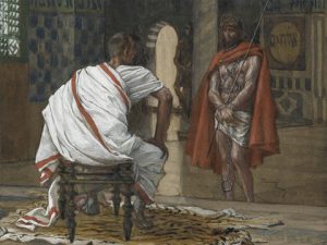 Pilate was afraid that Jesus really was the Son of God.