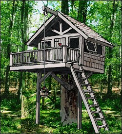  &amp; Playhouse Design - Custom Design Your Treehouse Or Playhouse