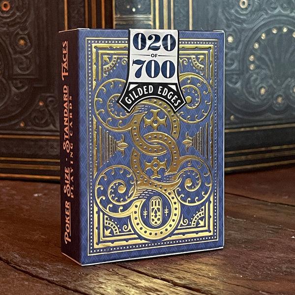 Solitaire17 - Blue - Gilded LTD700