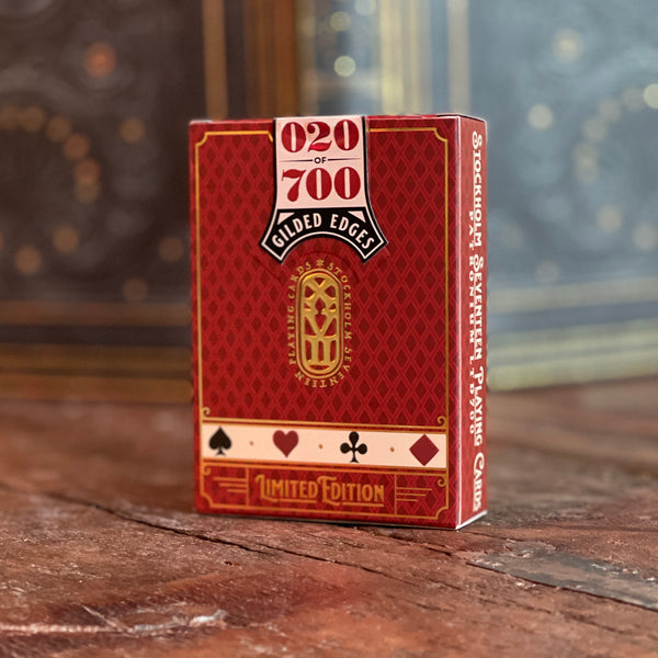 Solitaire17 - Red - Gilded LTD700