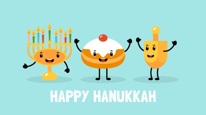 STYLECASTER | Hanukkah Zoom Backgrounds