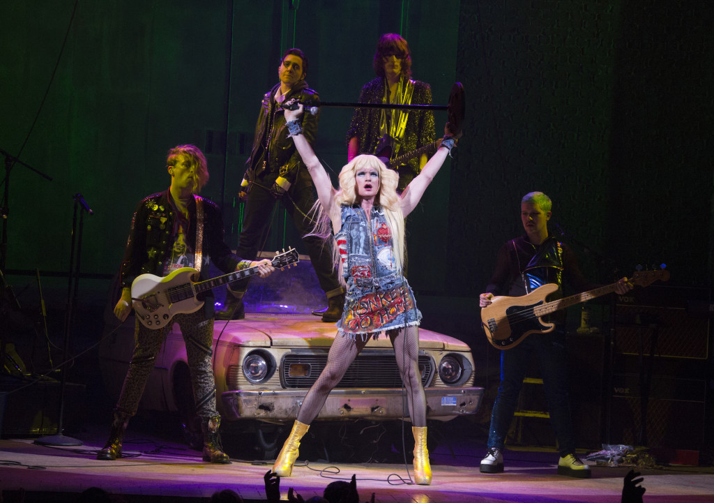 Hedwig & the Angry Inch Belasco Theatre Cast List: Neil Patrick Harris Lena Hall Justin Craig Matt Duncan Tim Mislock Peter Yanowitz Production Credits: Michael Mayer (Direction) Spencer Liff (Musical Staging) Julian Crouch (Scenic Design)  Arianne Phillips (Costume Design)  Kevin Adams (Lighting Design)  Timothy O’Heir (Sound Design)  Ethan Popp (Music Supervision)  Other Credits: Lyrics by: Stephen Trask Music by: Stephen Trask Book by: John Cameron Mitchell