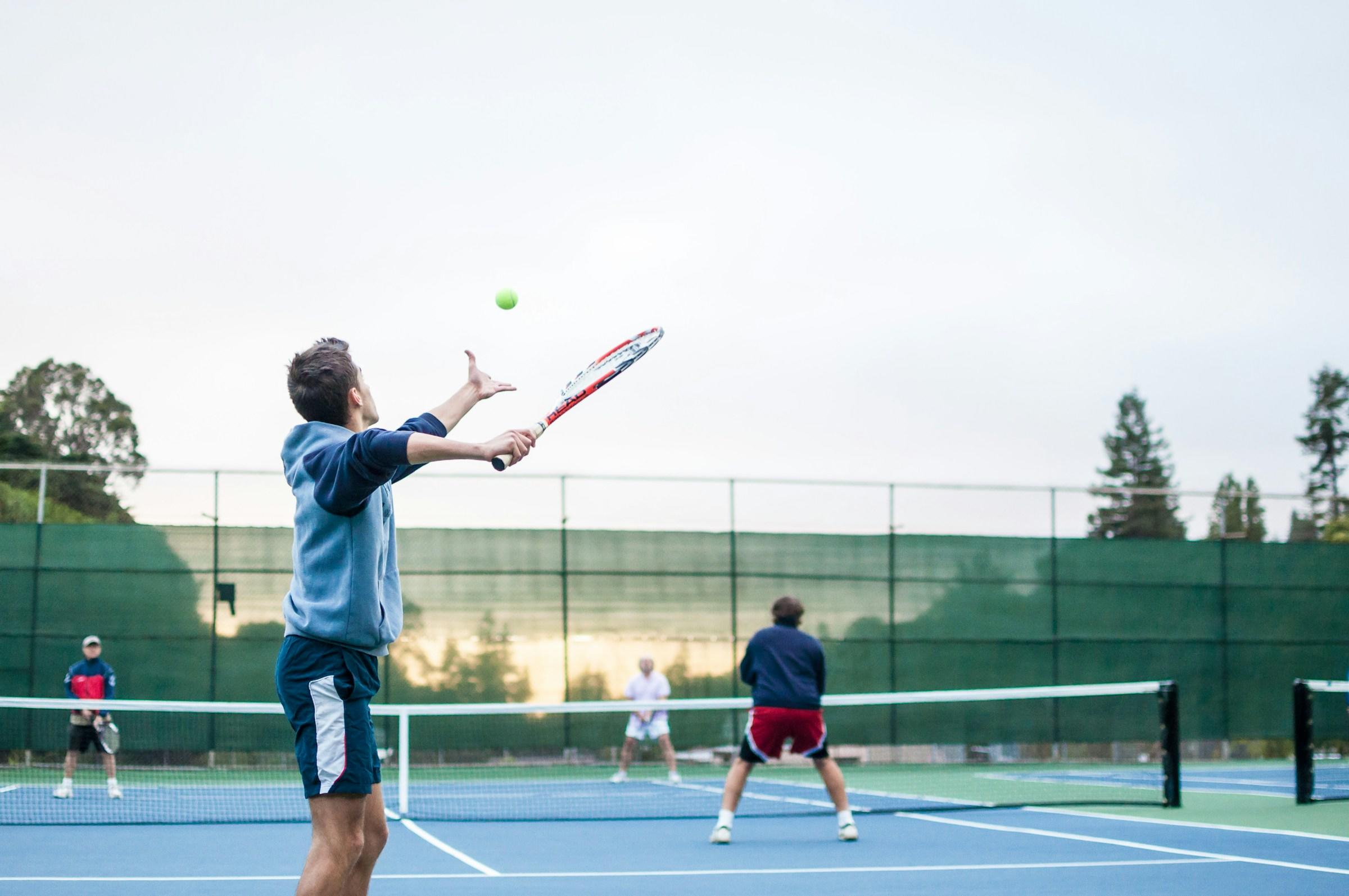 Clase de tenis