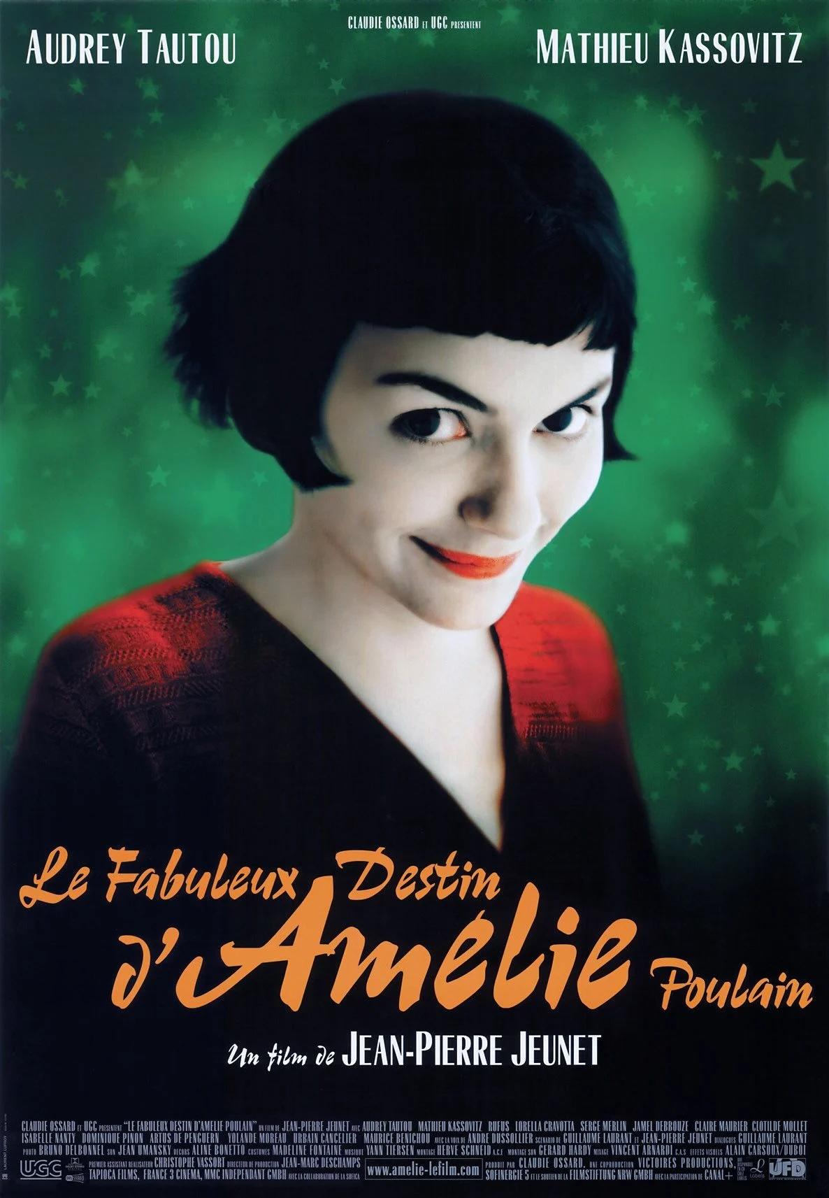 L'affiche du film "Le fabuleux destin d'Amélie Poulain".