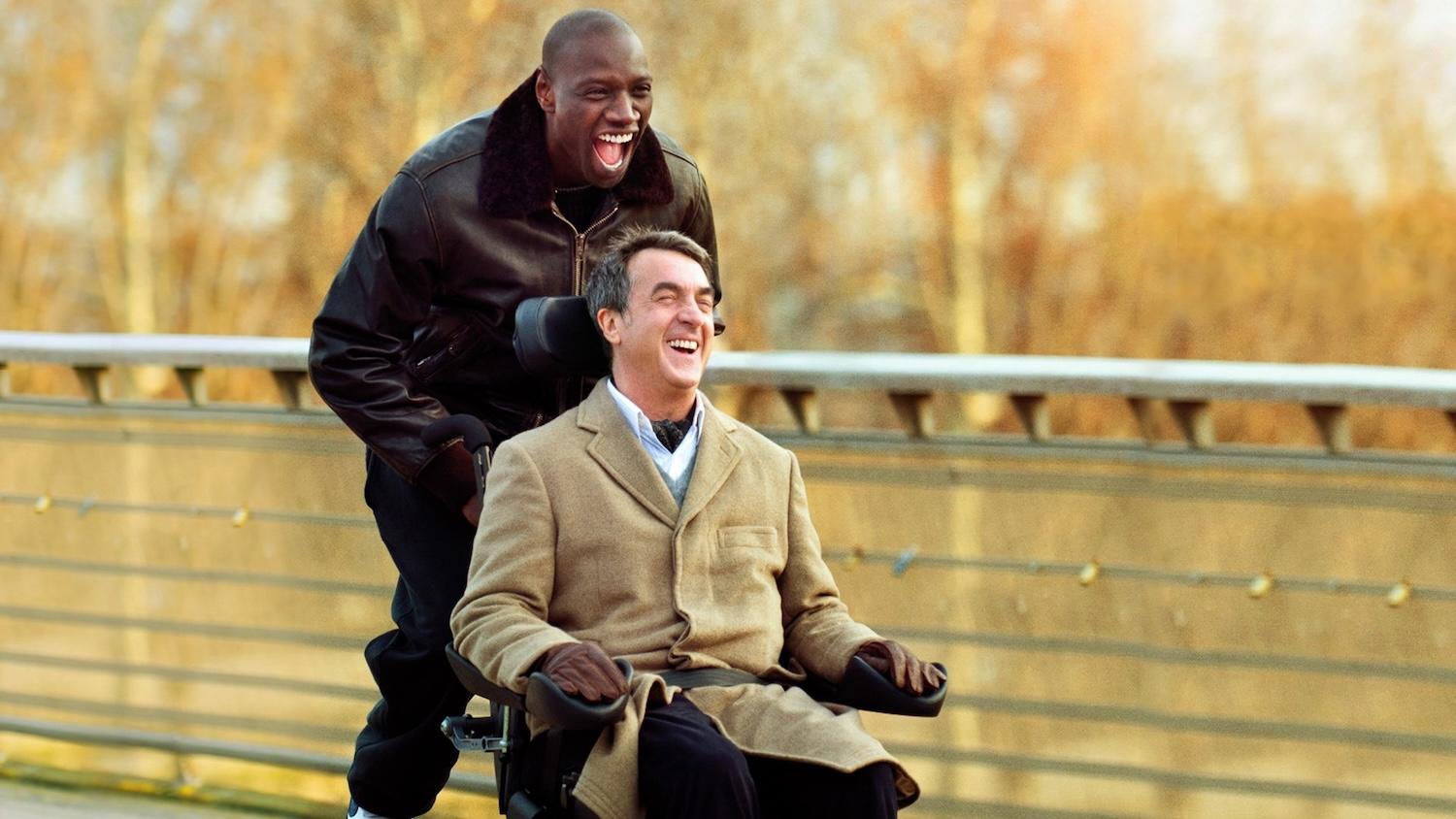 Les deux acteurs principaux du film Intouchables.