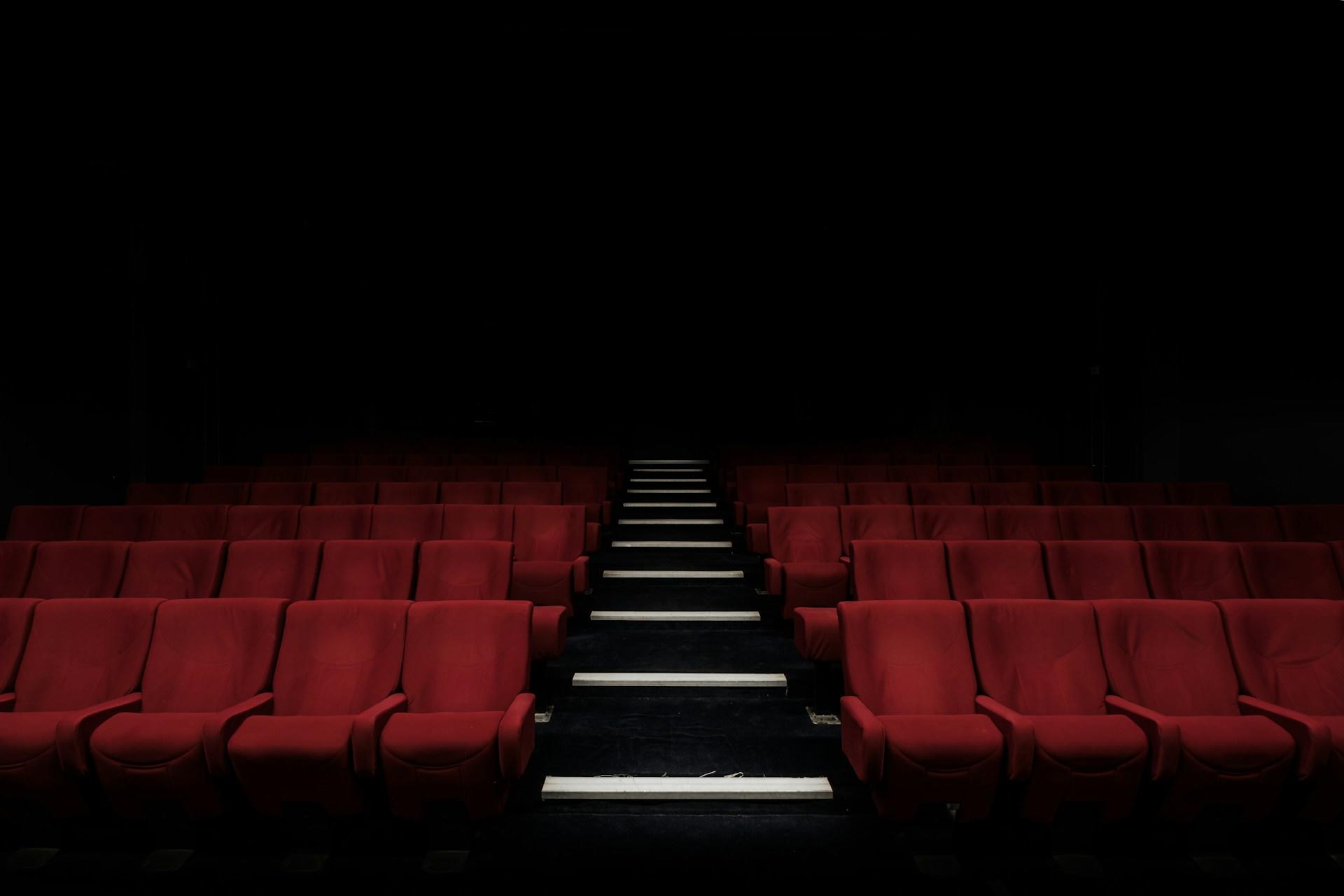 red seats at the cinema