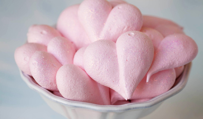 “Be Still My (Meringue) Heart” Cookies