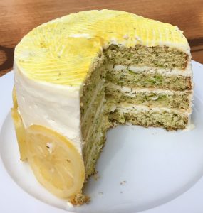 Lemon, Thyme and Zucchini Layer Cake recipe