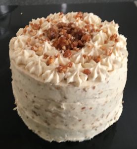 Honey and Almond Brittle Cake recipe