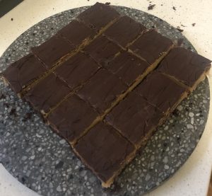 Orange Peppermint and Chocolate Slice recipe