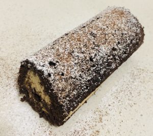 Cappuccino and Chocolate Roll Cake recipe