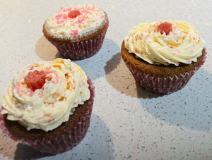 Raspberry Twist Cupcakes recipe