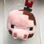 Minecraft Mud Pig Plush Toy Stuffed Animal 20cm/8Inch