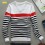 Fashionable Casual Tricolor Stripes Style V-Neck Knitwear (1612-MD228)