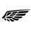 Fashion hawk wings car stickers