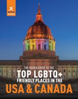 Cover of Top LGBTQ+ Friendly Places in the USA & Canada