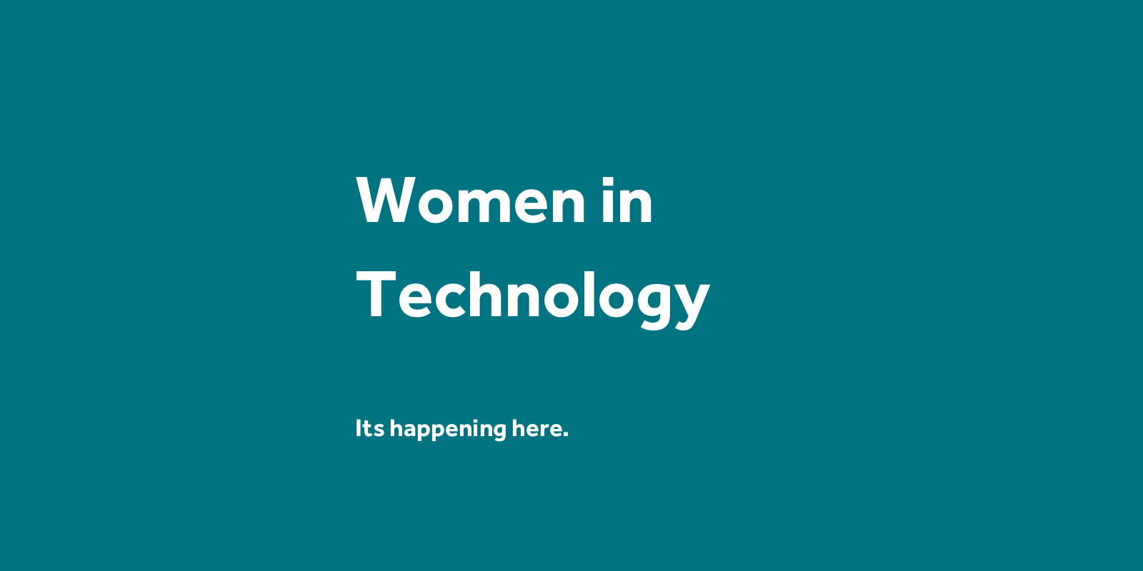 women in technology