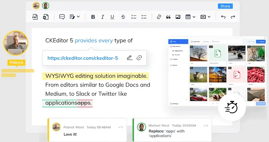 WYSIWYG Editor