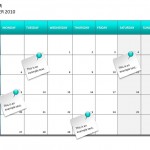 Screenshot of the Project Planning Calendar