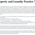 Property and Casualty Practice Test