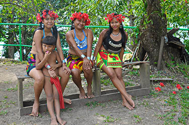 Loinclothed hobby; Obrázek dne - the picture od the day - ’awa rel - Loincloth of Embera indians