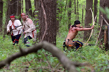 Loinclothed hobby; Obrázek dne - the picture od the day - ’awa rel - Lewis and Clark expedition re-enactors