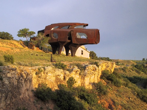 Lubbock Texas - Steel House in Ransom Canyon