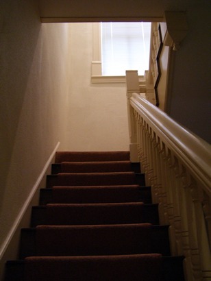 Glen Rose TX - Somervell County Courthouse staircase