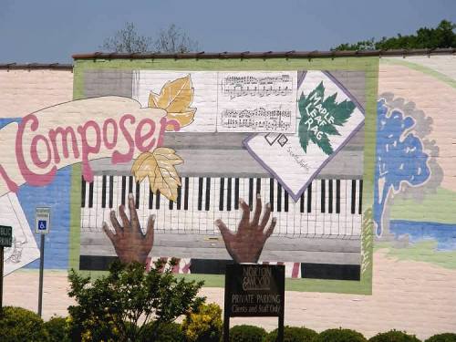 Texarkana Tx - Scott Joplin Mural