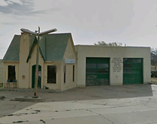 Ralls Tx - Old Phillips 66 Gas Station