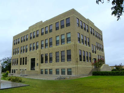 Mertzon Tx Irion County Courthouse