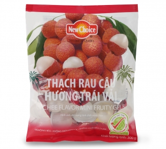 Thạch rau câu New Choice hương trái Vải - Gói 300g