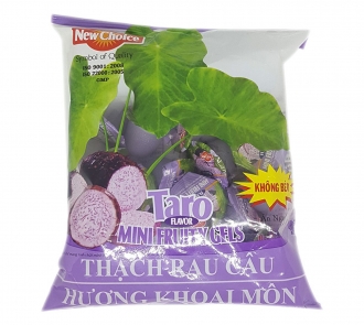 Thạch rau câu New Choice hương khoai môn gói 300g