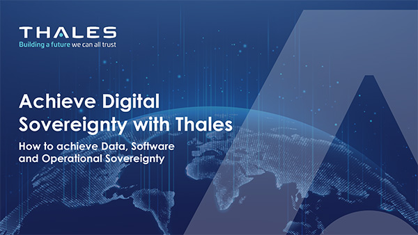 Digital Sovereignty with Thales - eBook