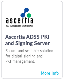 Ascertia ADSS PKI and Signing Server